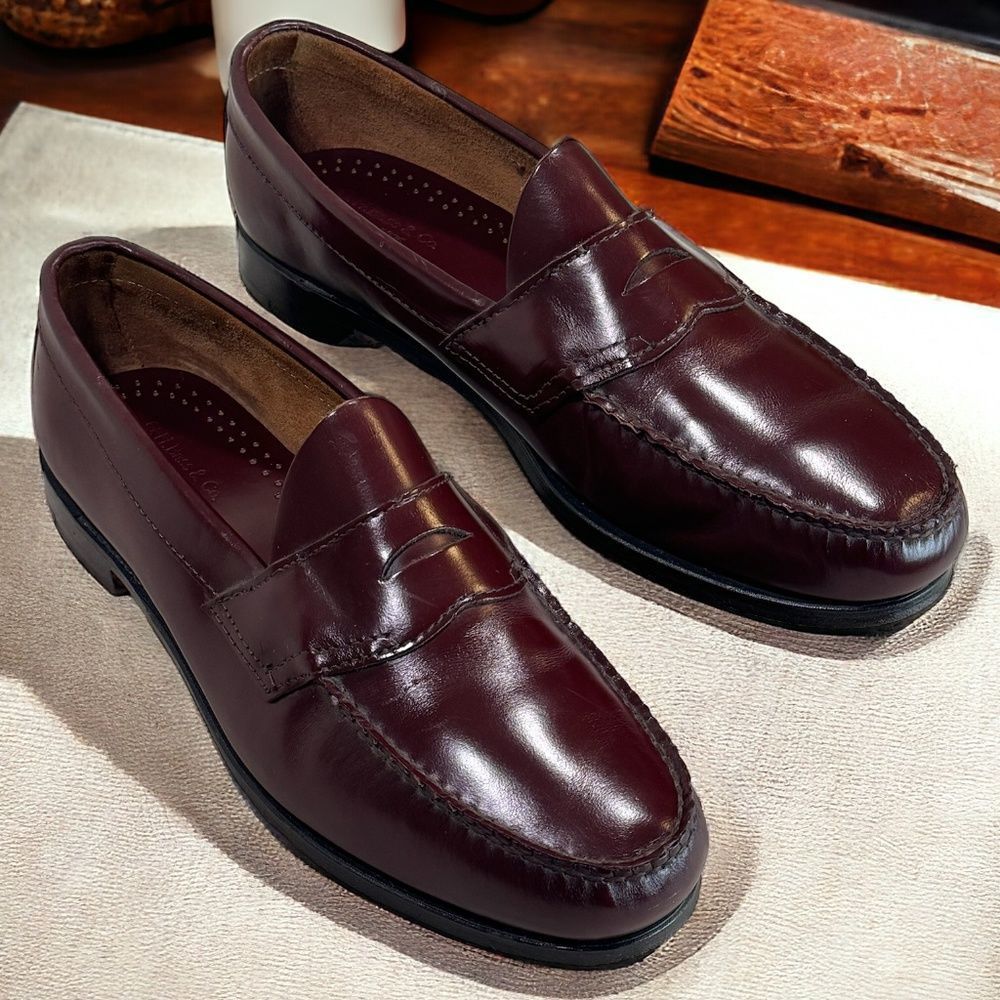 Vintage G.H. Bass & Co. Penny Loafers Mens Size 10.5D